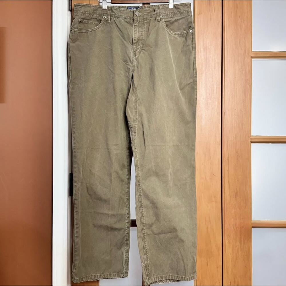 J650 - Men's Green "The North Face" Jeans - 36 Regular
